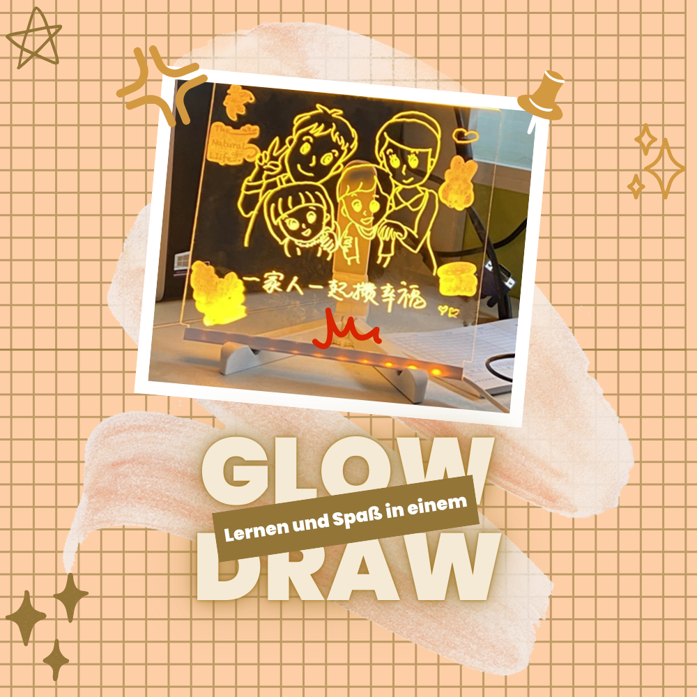 GlowDraw - Die leuchtende Leinwand für kreative Köpfe!✨