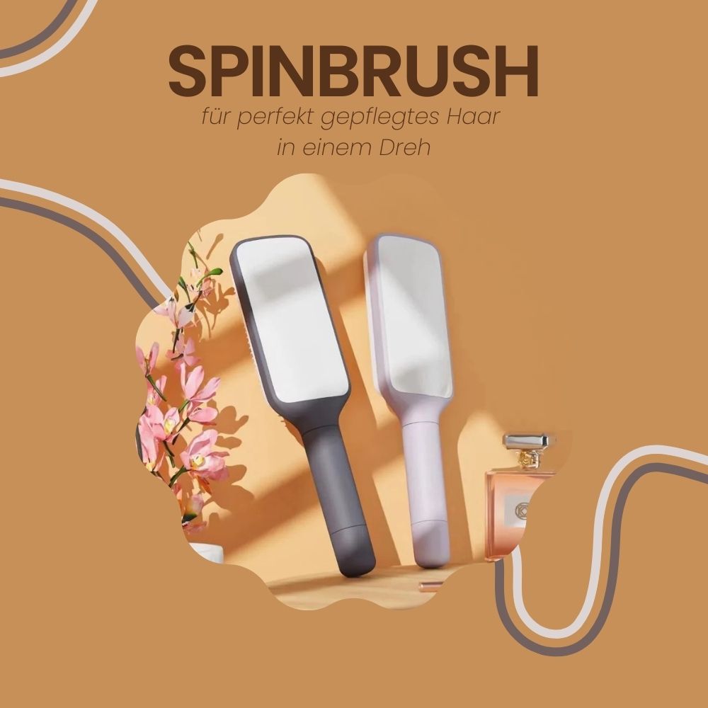 SpinBrush - für perfekt gepflegtes Haar in einem Dreh 💆♀️✨