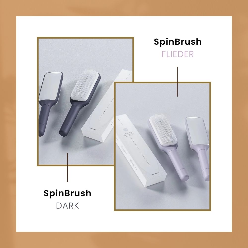 SpinBrush - für perfekt gepflegtes Haar in einem Dreh 💆♀️✨
