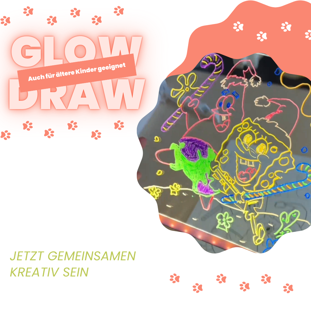 GlowDraw - Die leuchtende Leinwand für kreative Köpfe!✨