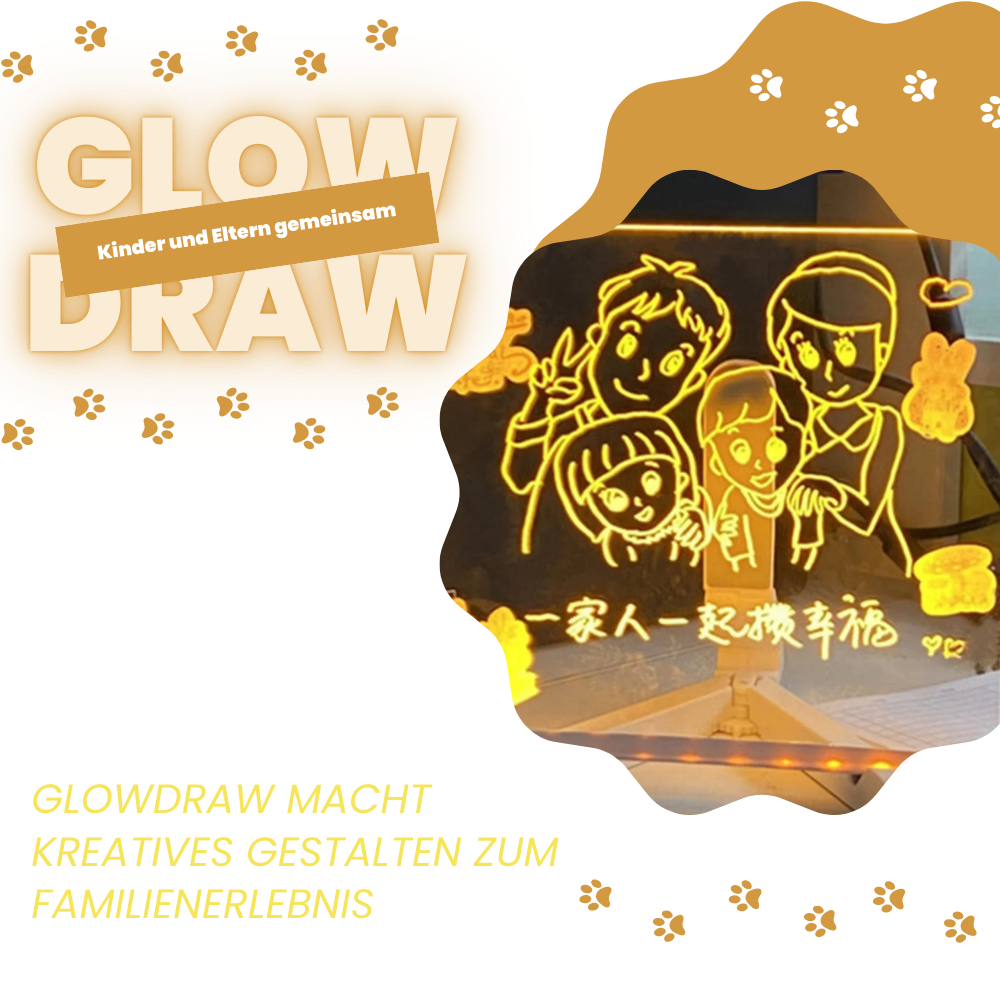 GlowDraw - Die leuchtende Leinwand für kreative Köpfe!✨