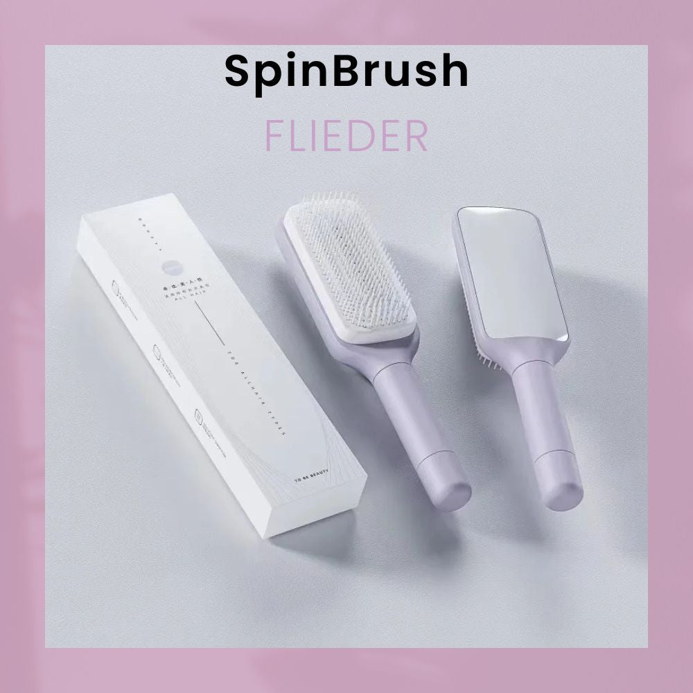 SpinBrush - für perfekt gepflegtes Haar in einem Dreh 💆♀️✨