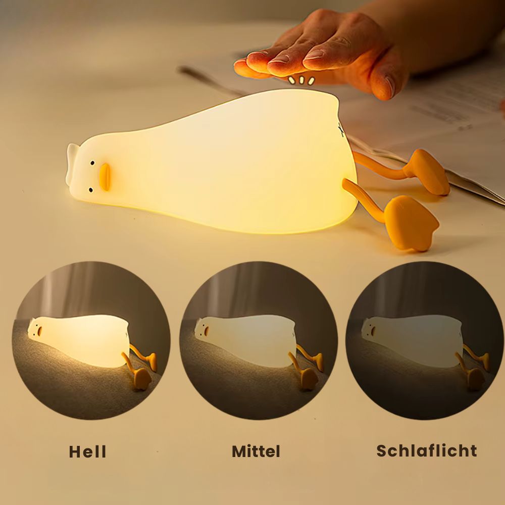 Licht Einstellungen von Dream Duck Light: Hell, Mittel, Schlaflicht