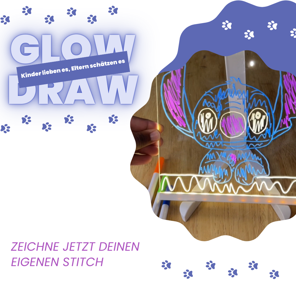 GlowDraw - Die leuchtende Leinwand für kreative Köpfe!✨