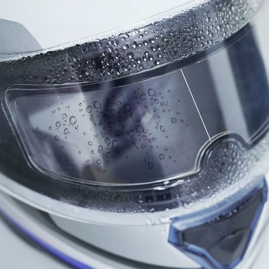 Anti-Beschlag Folie für Motorradhelm-Visiere